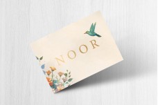 Vogel en bloemen Vogel en bloemen